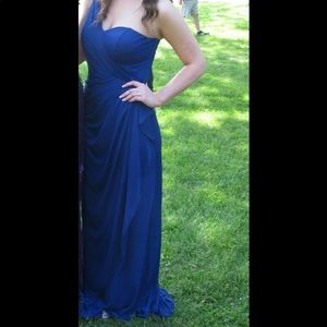 Dancing Queen one shoulder full length gown